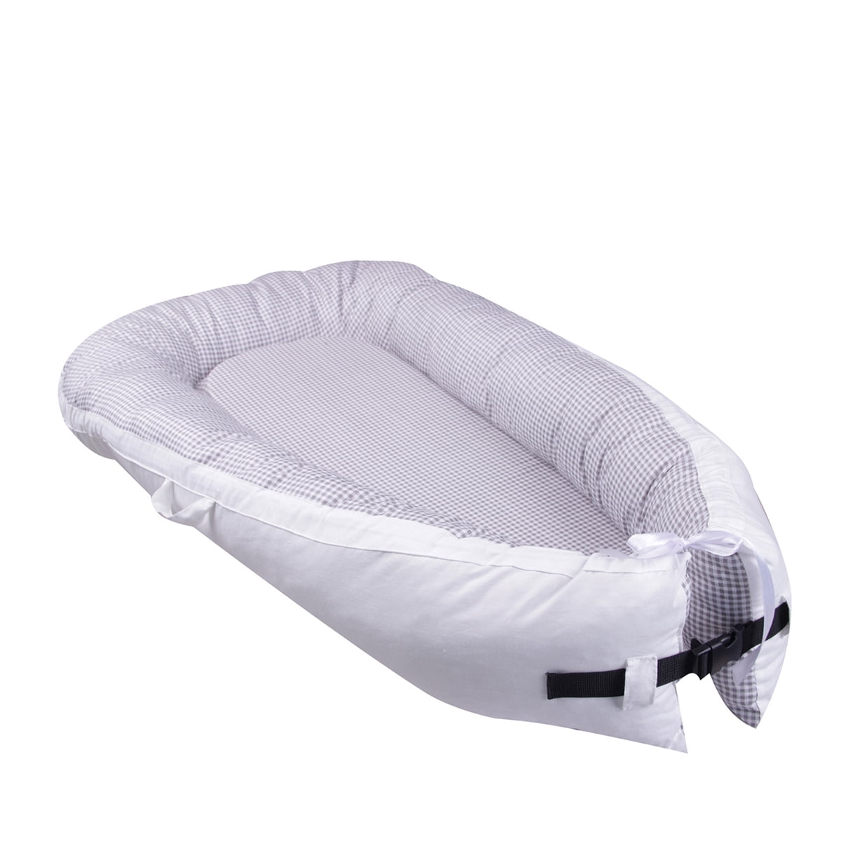 100 Cotton Baby Crib Bed Cot Nest Removable Newborn Infant