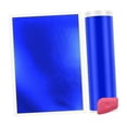 thumbnail image 1 of Papel de marcado para grabado láser, práctico papel de enfoque resistente a arañazos azul Cola Papel de color para marcar, 1 of 8