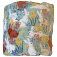 thumbnail image 2 of The Big One Oversized Plush Bunny Rabbits & Flowers Throw Blanket - 5ft x 6ft, 2 of 3