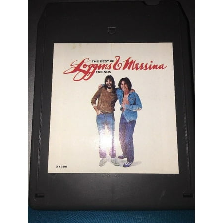 LOGGINS & MESSINA THE BEST OF FRIENDS 8 TRACK TAPE 7923-1 BOX