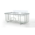 thumbnail image 5 of SunnyPoint RustProof Aluminum Wall Mount Shower Caddy Basket Shelf; Adhesive Hook Pad Included, 5 of 5