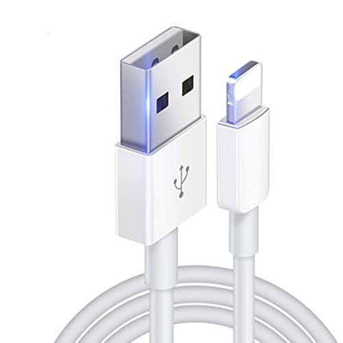 6ft 3-Pack TT&C Compatible with Fast Charging Long iPhone USB Cable Charger Syncing and Charging Cable Data Cord for iPhone 11/10/XR/XS/XS MAX/X/8/7/7Plus/6/6s/ 6Plus/5/iPad 