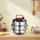 thumbnail image 3 of Pressure Cookers,Small Pressure Cookers Stainless Steel Cookware,mini Pressure Cookers camping p canners,Pressure Cookers Hot Pads Wooden table mat ,Hot Pads Wooden table mat Dishes Pot Bowl Cola Ollas a presión, 3 of 8