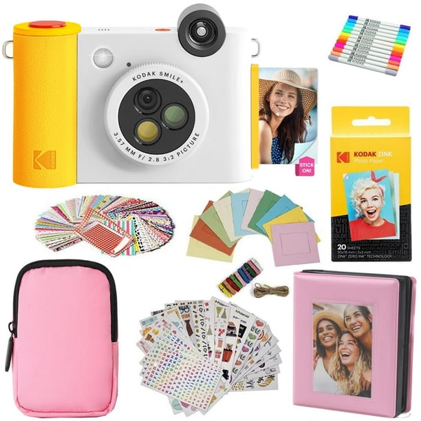 Cámara digital de impresión instantánea e impresora fotográfica KODAK Smile+