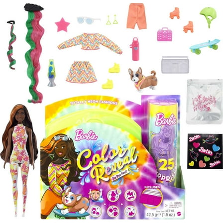 Barbie Color Reveal Totally Neon Fashions Doll
