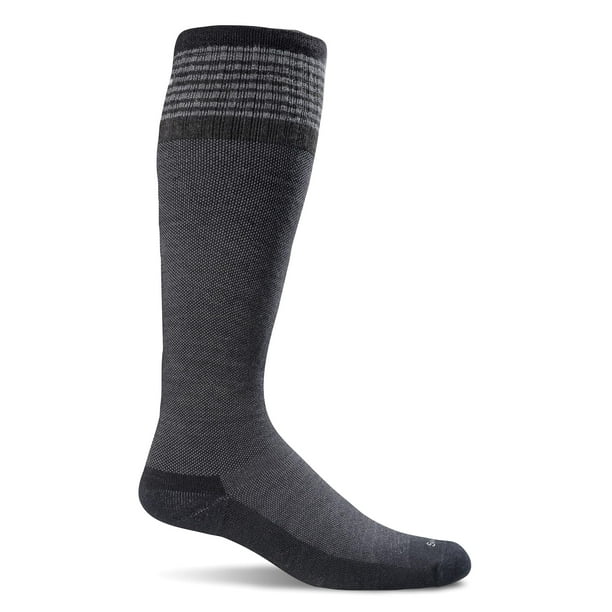 Calcetines de compresión Sockwell Elevation Firm negros para mujer
