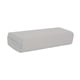 thumbnail image 4 of Almohada rectangular de espuma para yoga, soporte para accesorios de pilates, yoga y fitness. Gris claro, 4 of 9