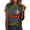 Army Green, variant on 250 Years of Freedom Short Sleeve Tee – Women's USA 250th Anniversary Shirt, American Eagle Patriotic Top, Casual Wear for 2026 Events,Independence Day Gift Recommendations(Pink,M)