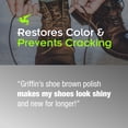 thumbnail image 5 of Griffin Liquid Shoe Polish (2.5 oz.) - Instant Shine and Protect – Brown, 5 of 6