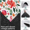 thumbnail image 3 of Pioneer Flower Floral Print Pattern Kitchen Rugs Sets Of 3,Kitchen Runner Rugs Non Skid Washable,Decorative Kitchen Floor Mats for Kitchen,Sink,Laundry,17"x30"+ 17"x47" + 17"x59", 3 of 6