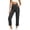 Black, variant on Ashirexll High Waisted Pants for Women Fall Fashion Golf Straight Button Closure Work Pants with Side Pockets for Outdoor