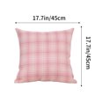 thumbnail image 3 of VQPeo 17.7x17.7 Inch Checkered Pillow Covers - Classic Plaid Gingham Throw Pillowcases for Living Room, Bedroom, Office, Sofa, Couch Decor, 3 of 4