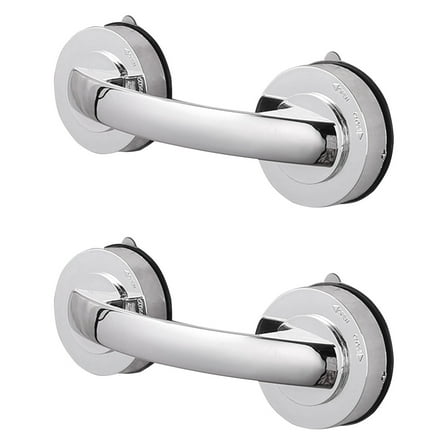 Raindrops  Set of 2 Hole-free Handrails Bathroom Grab Bar Wall Mounted Safety