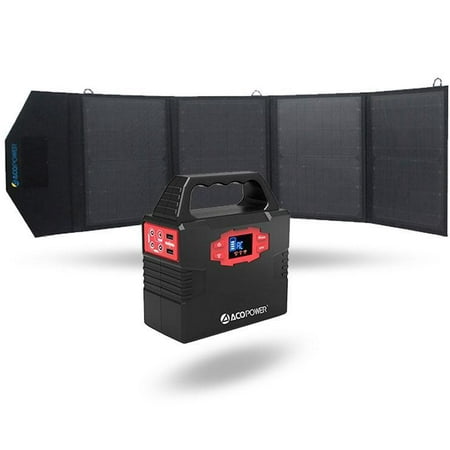 ACOPOWER 150Wh 42000mAh Portable Solar Generator