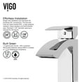 thumbnail image 2 of VIGO Duris Single Handle Single-Hole Bathroom Vessel Faucet in Chrome, 2 of 10