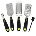 thumbnail image 1 of 4PCS Cheese Grater Set Handheld Food Grater Lemon Zester with Cleaning Brush, 1 of 9