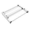 thumbnail image 5 of Whitmor Folding Metal Drying Rack for Lingerie, Sweater, Shirts, White, 5 of 10