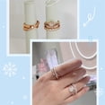 thumbnail image 2 of New 925 Sterling Silver Christmas Love Butterfly Skull Pentagram Inlaid Zircon DIY Fashion Ring, 2 of 5