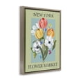 thumbnail image 3 of Stupell Industries Shabby Chic New York Flower Market Brown Floating Frame Canvas Art, 25 x 31, by Carol Robinson, 3 of 8
