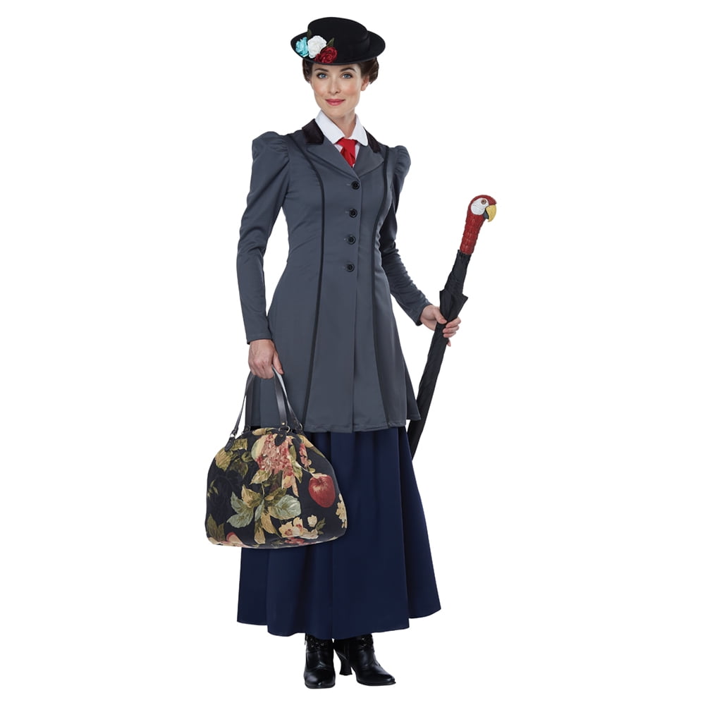 BNWT Disney Mary Poppins Fancy Dress Costume size 11-12 years 