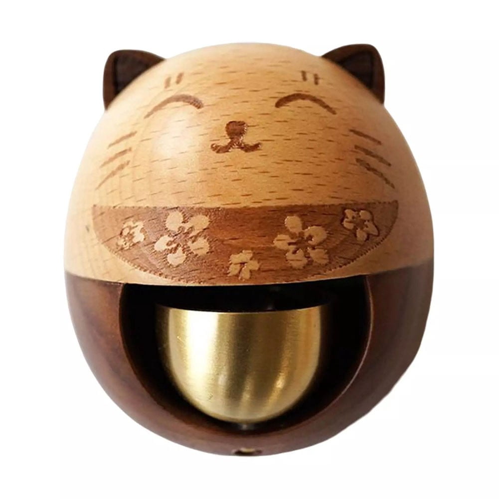 Doorbell Lucky Cat Doorbell Japanese Dopamine Copper Bell Entry Reminder