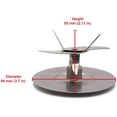 thumbnail image 2 of xianlin-Replacement Stainless Steel Cutter Blade, Compatible with Oster Pro 1200 Blenders, 2 of 4