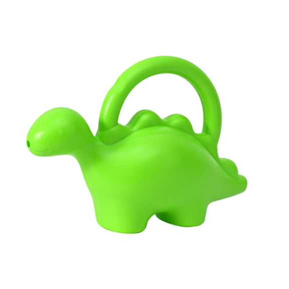 LHWEN Plastic Children's Cartoon Watering Can Hand Held Animal Shaped Watering Pot Anti-Slip Handle Creative Elephant Design for Plant Lovers Indoor and Outdoor