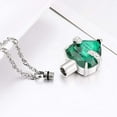 thumbnail image 6 of Crystal Urn Necklace Heart Memorial Keepsake Pendant Ash Holder Cremation Jewelry for Ashes, 6 of 7