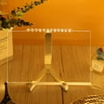 thumbnail image 5 of MesaSe Acrylic Dry Erase Board with Light- LED Note Board with 12 Colors Pen - Glowing Acrylic Message Marker Board  Light up Dry Erase Board with Stand as a Glow Memo Board Note(11.8 * 7, 5 of 5