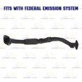 thumbnail image 5 of Direct-Fit Exhaust Front Pipe fits: 1993-1995 Geo Prizm, Toyota Corolla 1.6L, 5 of 7