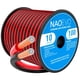 thumbnail image 1 of Cable eléctrico NAOEVO, calibre 10, 100 pies, 2 conductores, rojo y negro, 1 of 7