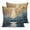 Light Yellow Light Gray Gray Blue, variant on Pillow Covers 20x20 Set of 2, Blue Yellow Forest Throw Pillow Covers Decorative Couch Cushion Cover, Modern Oil Painted Contemporary Microfiber Soft Square Pillowcases for Bedroom Living Room Sofa