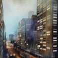 thumbnail image 2 of Fischer, David 15x15 Gold Ornate Wood Framed with Double Matting Museum Art Print Titled - Twilight City, 2 of 4
