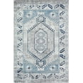 thumbnail image 2 of Freida FY10A Misty Blue Vintage Farmhouse Gray Area Rug, 2'6"x4', 2 of 5