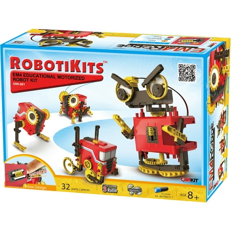 OWI EM4 Educational Motorized Robot Kit (Best Educational Robot Kits)