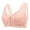 Bras 26#Pink, variant on Women's Bras Seamless Push up Floral Prints Vest Soft Support Large Size Fixed Cup Breathable Bra Comfort Everyday