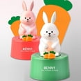 thumbnail image 4 of Ludlz Cartoon Mechanical Timer Cute Animal Shape 60-Minute Wind Up 360 Degree Rotating No Battery Operated Self-discipline Kitchen Cooking Study Reading Timer Students Supplies, 4 of 8