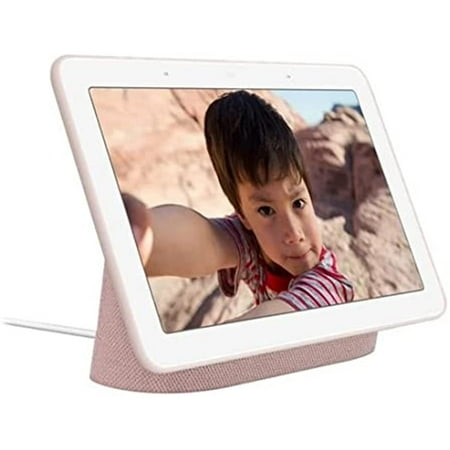 Google 7 Inch Smart Display Bluetooth Speaker with Wi-Fi for Music and Streaming (Sand)