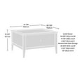 thumbnail image 4 of Sauder La Collection Larkin Ledge Table basse en Finition Glacier Oak, 4 of 9