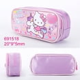 thumbnail image 1 of Sanrio-estuche de lápices Kt Hello Kitty para niños, estuche de lápices multicapa de gran capacidad para niñas de escuela primaria y secundaria, papelería con lazo, nuevo Fivean unisex, 1 of 2