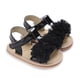 thumbnail image 4 of Puntoco Verano Nuevo Estilo Moderno Y Cómodo Zapatos De Playa Antideslizantes De Suela Blanda Sandalias De Estilo De Diamantes De Imitación De Flores De Suela Blanda Sandalias Para Niñas Beige 26, 4 of 5