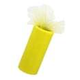 thumbnail image 1 of de tul de 6 "x 25 yardas, tela de para boda, , , decoración, papel Amarillo Soledad Rollo de tul Tutu, 1 of 10