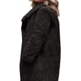 thumbnail image 6 of KEINXS Women‘s Warm Fleece Sherpa Jackets Faux Shearling Coats Oversized Winter Long Coat Outwear, 6 of 6