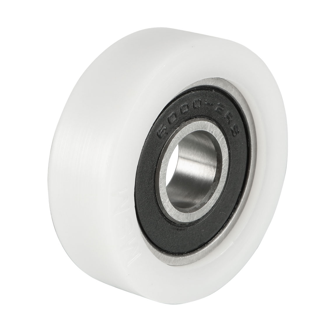 2pcs 10x35x11mm Roller Idler Bearing Pulley Sliding Conveyor Wheel White