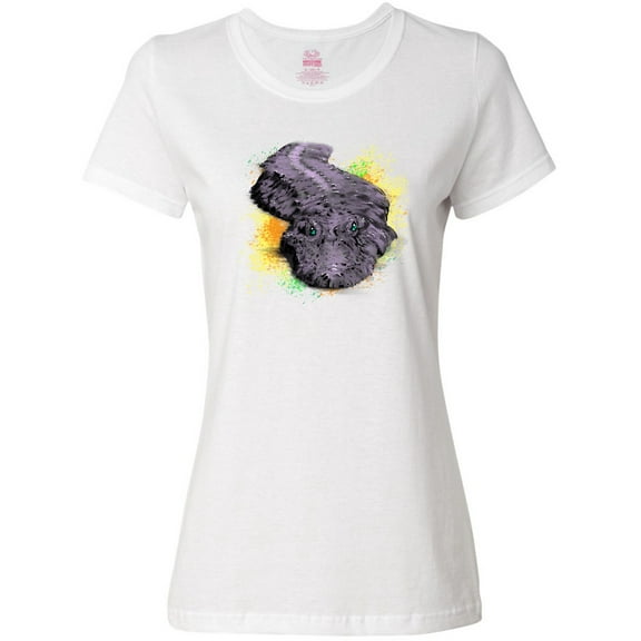 Inktastic Colorful Lurking Gator Women's T-Shirt