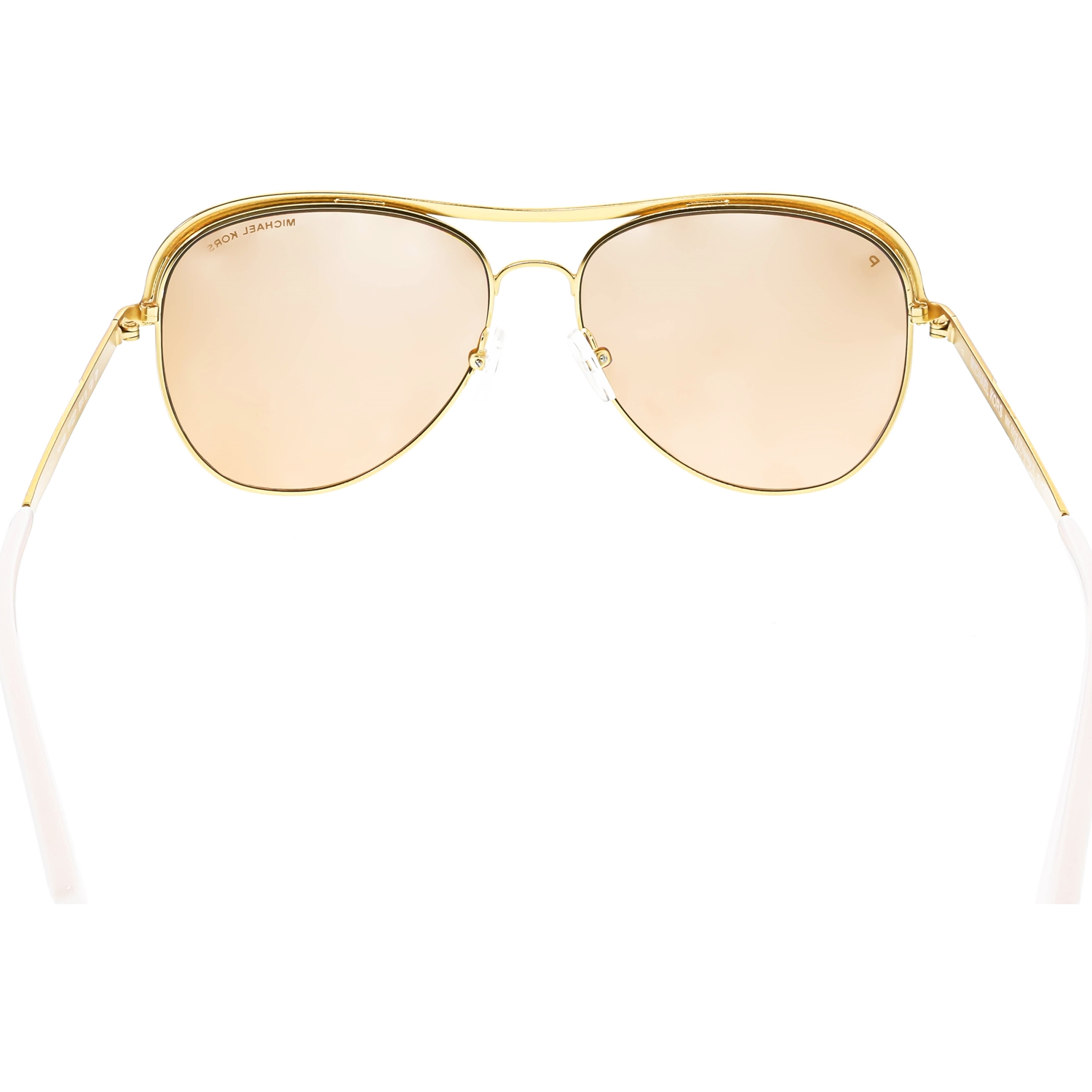 Sunglasses Michael Kors MK 1012 11122T Gold/White - image 3 of 3