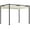 Cream White, variant on Outsunny 10' x 7' Patio Pergola with Retractable Canopy