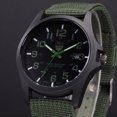 thumbnail image 1 of HOARBOEG Mens Date Acier Inoxydable Sport Militaire Analogique Montre-Bracelet à Quartz, 1 of 5