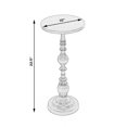 thumbnail image 4 of Butler Specialty Company Darien Table d'Appoint d'Extérieur Ronde à Piédestal - Bronze, 4 of 6