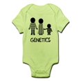 thumbnail image 1 of CafePress - Genetics Stripes Infant Bodysuit - Baby Light Bodysuit, 1 of 1